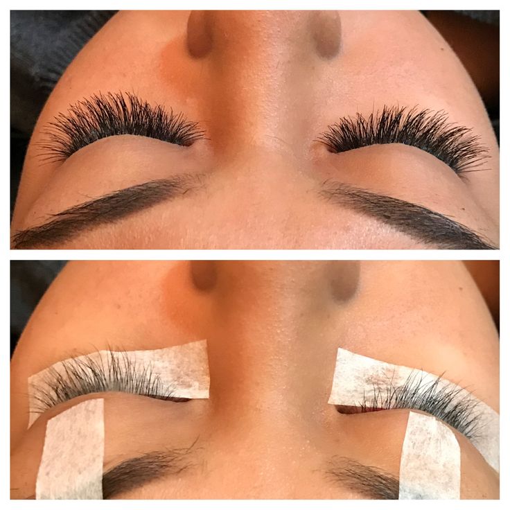 Lash extensions before and after — Luxtique Academy