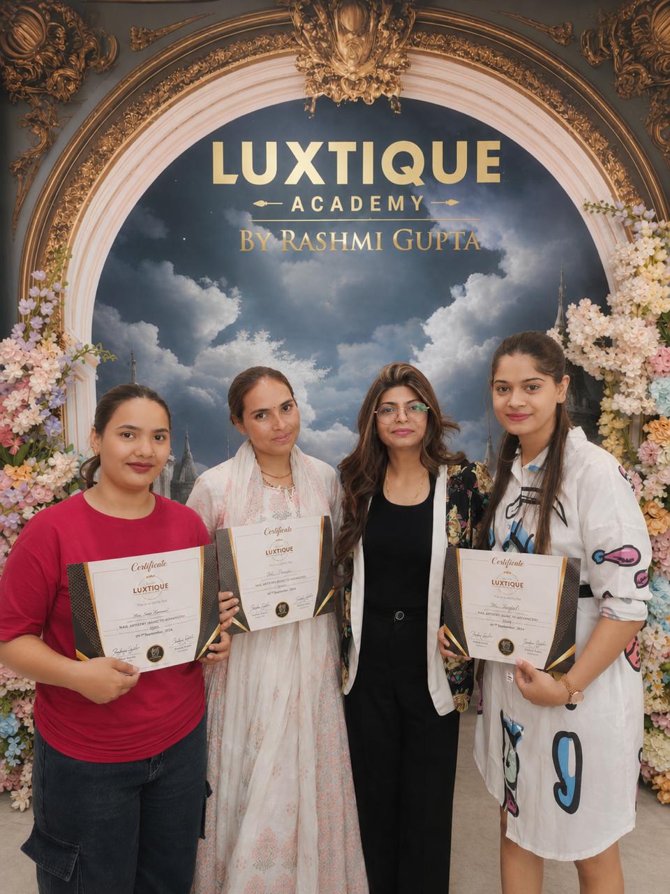 Tamanna Mandawara — Luxtique Advance Nail Course graduate from Jaipur