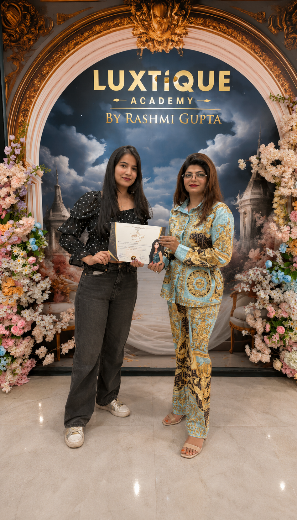Alisha — Luxtique Beginner Nail Course graduate from Neem Ka Thana