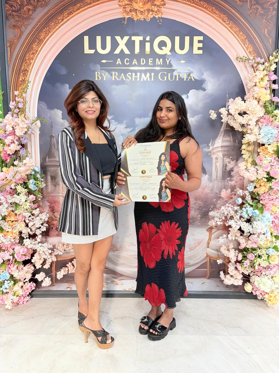 Jyoti Shekhawat — Luxtique Master Nail Course + Eyelash Course graduate