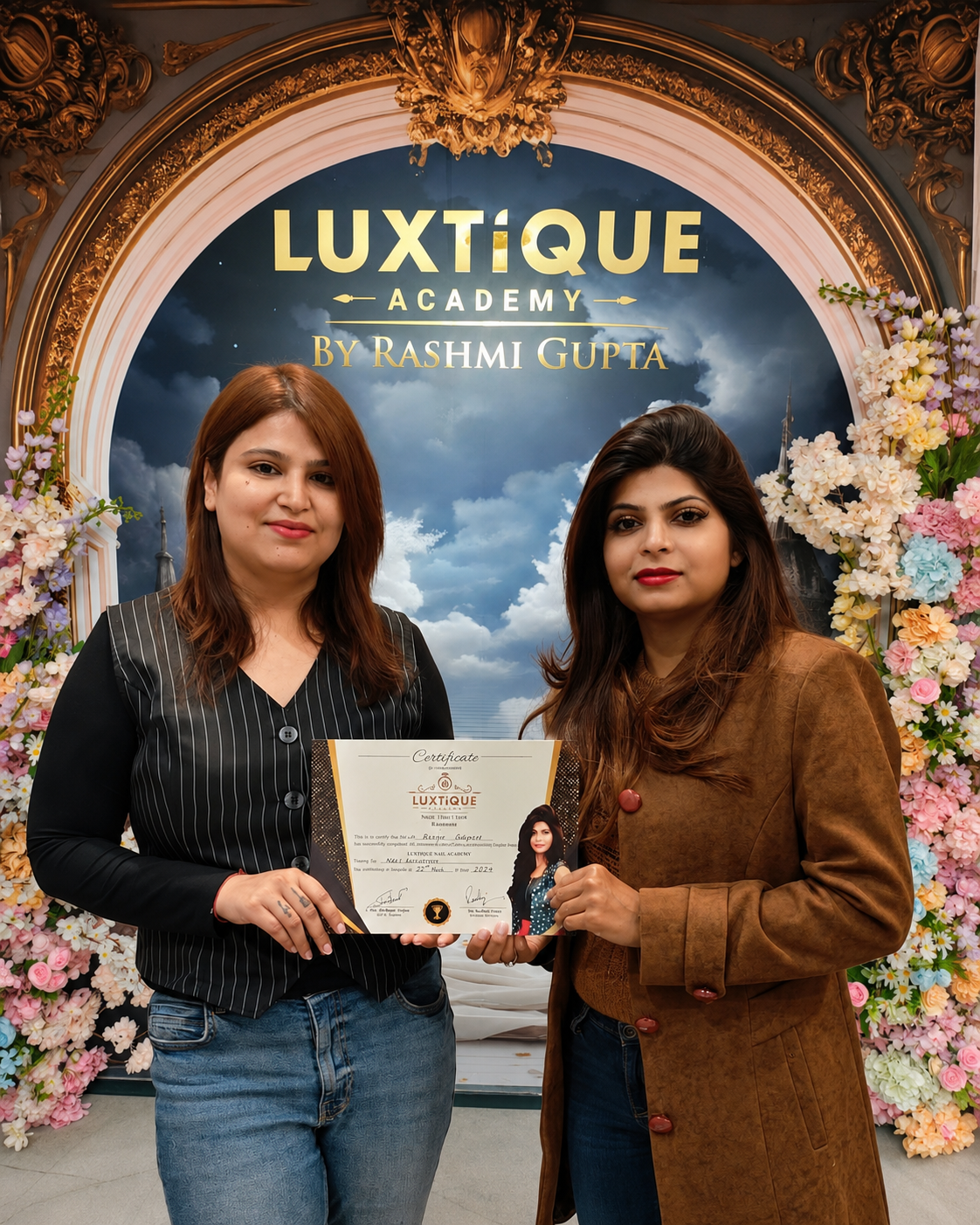 Divya Gurudatta — Luxtique Advance Nail Course graduate