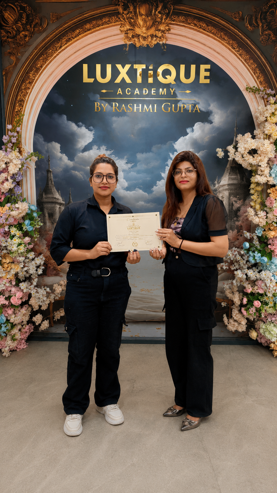 Neha — Luxtique Advance Nail Course graduate from Jaipur