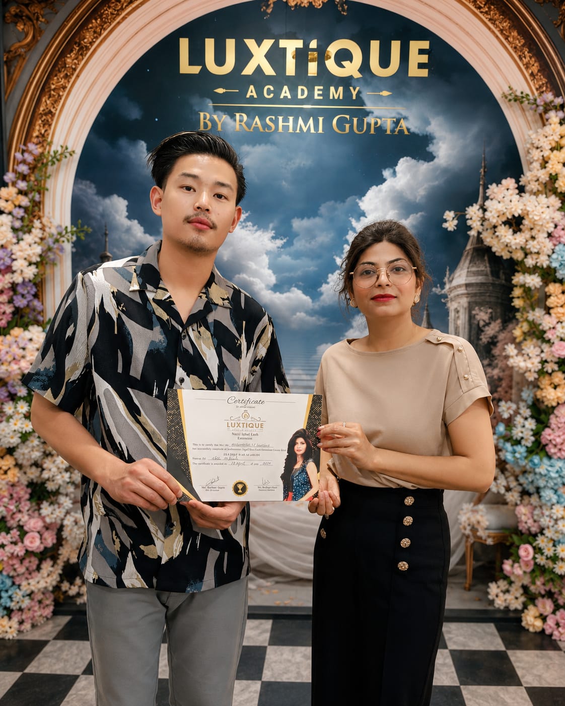 Nizom from Nagaland — Luxtique graduate