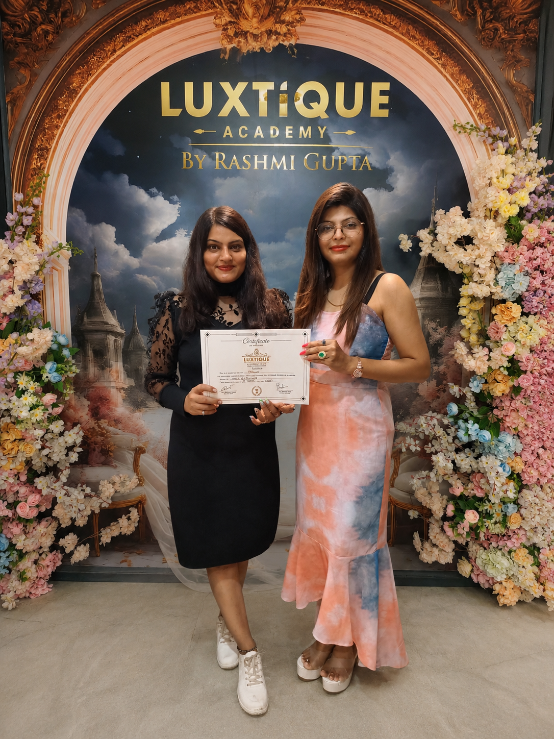 Janvi — Luxtique Advance Nail Course graduate from Jaipur