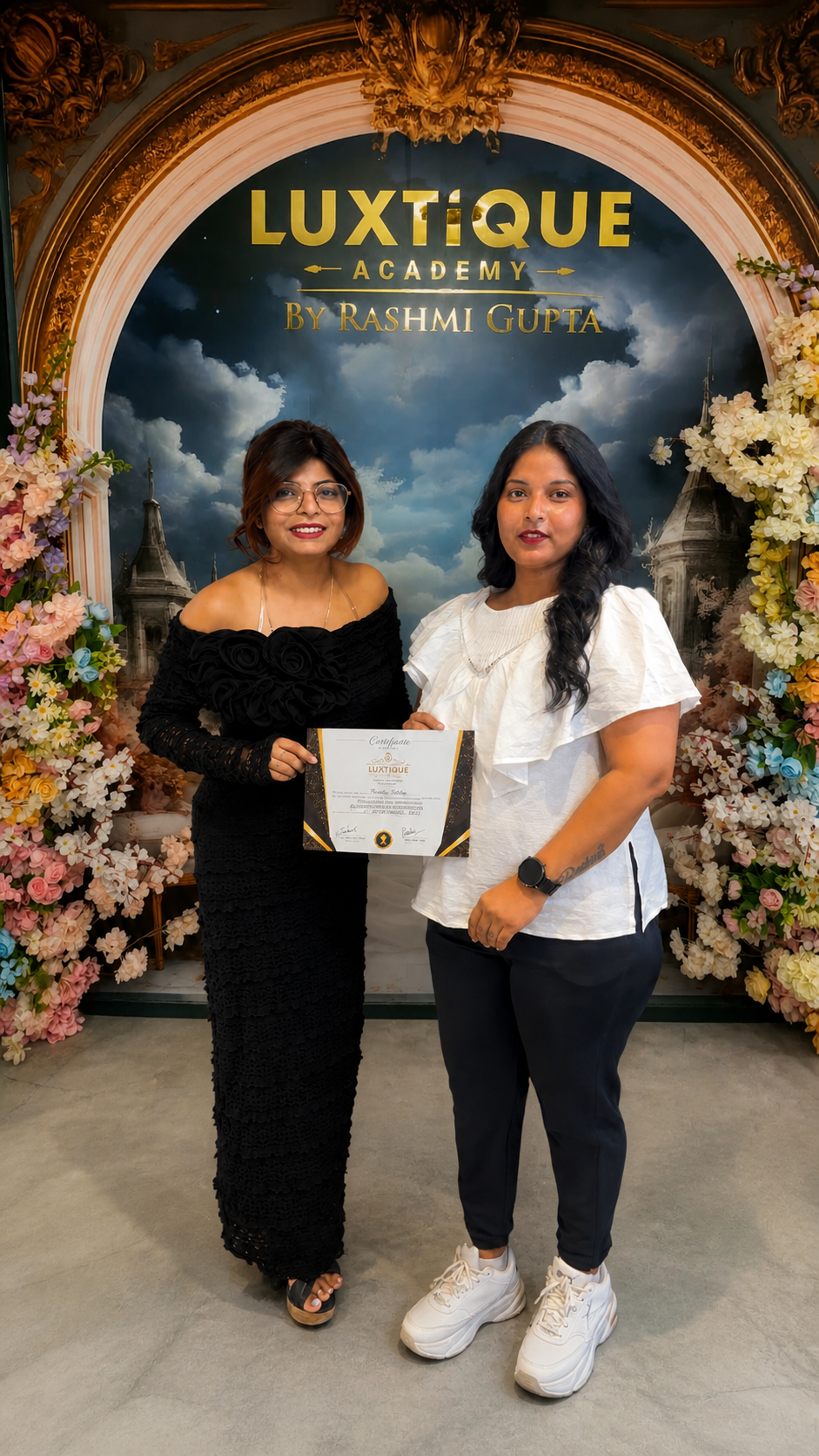 Roshni — Luxtique Beginner Nail Course graduate from Bharatpur