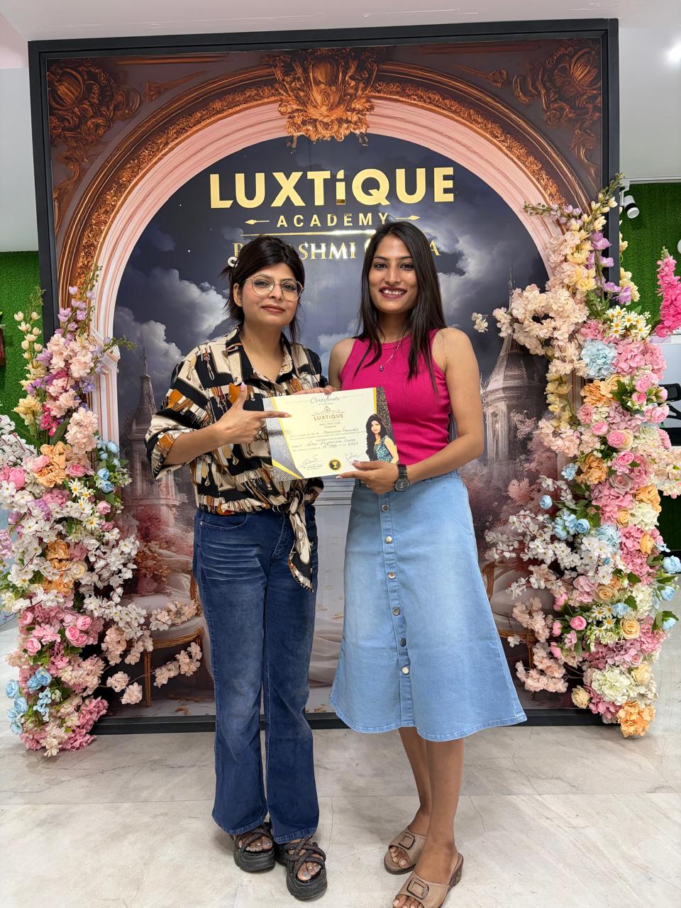 Himanshi Phulwari — Luxtique Beginner Nail Course graduate from Beawar