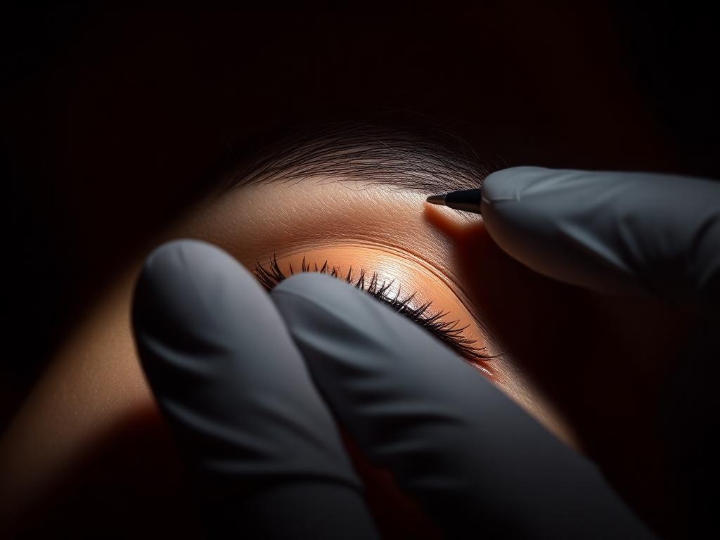 Touch-Up & Refinement — Healed brow refinement pass