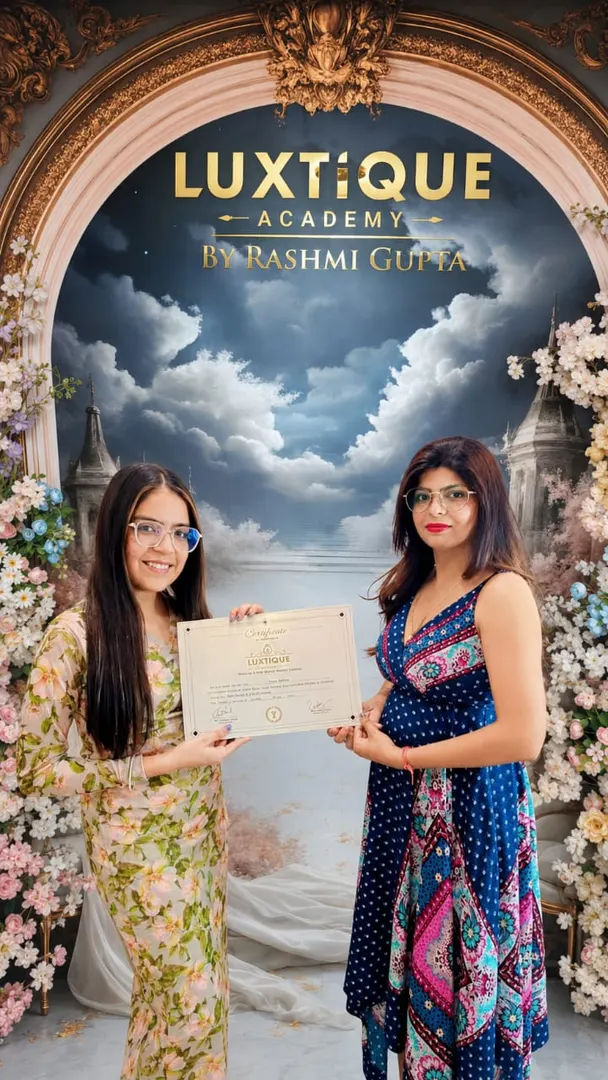 Liza from Bikaner — Luxtique Academy graduate