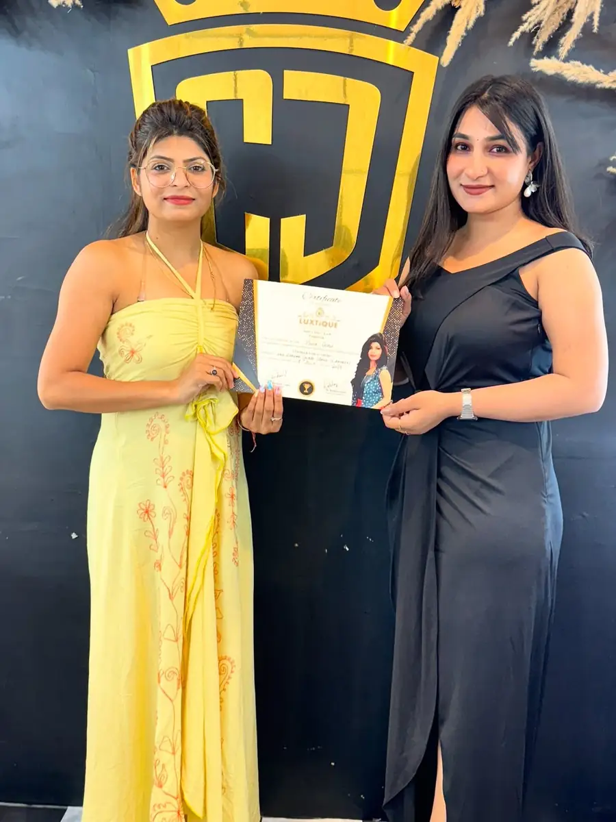 Pooja from Udaipur — Luxtique Academy graduate