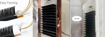 Easy Fan Eyelashes — C, D, DD Curl