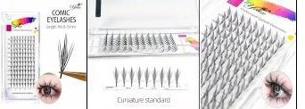 Yelix Comic Wing Lashes — D Curl