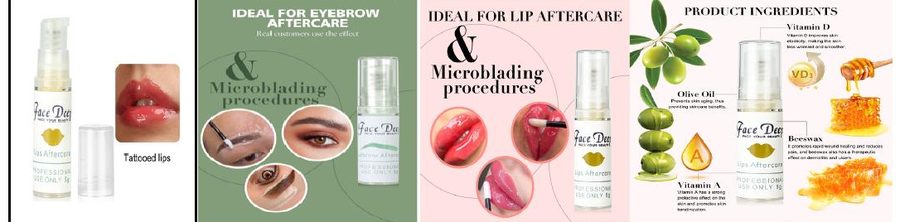 Face Deep Lip Aftercare & Brow Aftercare