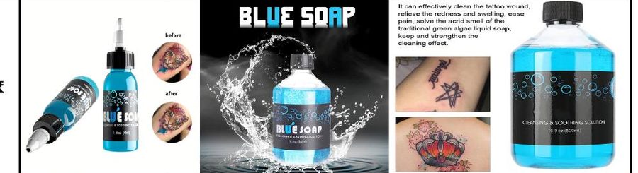 Blue Cleaning Solution