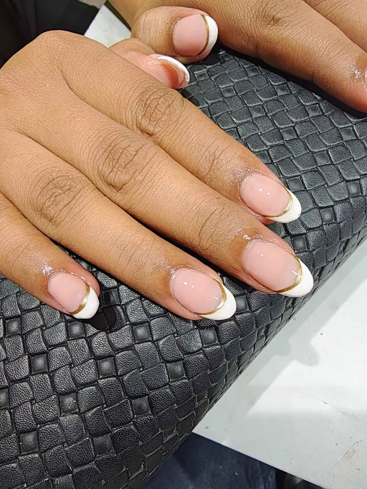 Nail extension look 1 — student work at Luxtique Academy
