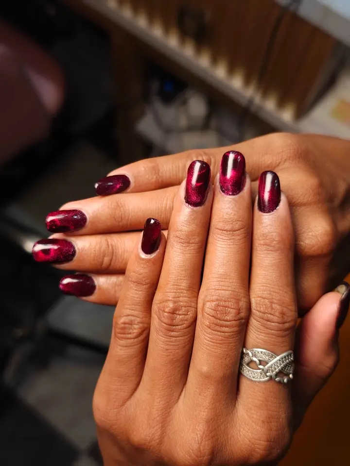 Nail extension look 6 — student work at Luxtique Academy